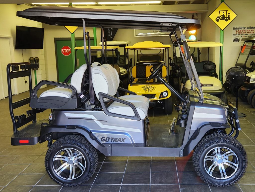 GOTRAX Guide 4 Golf Cart Gray Virginia Golf Cars