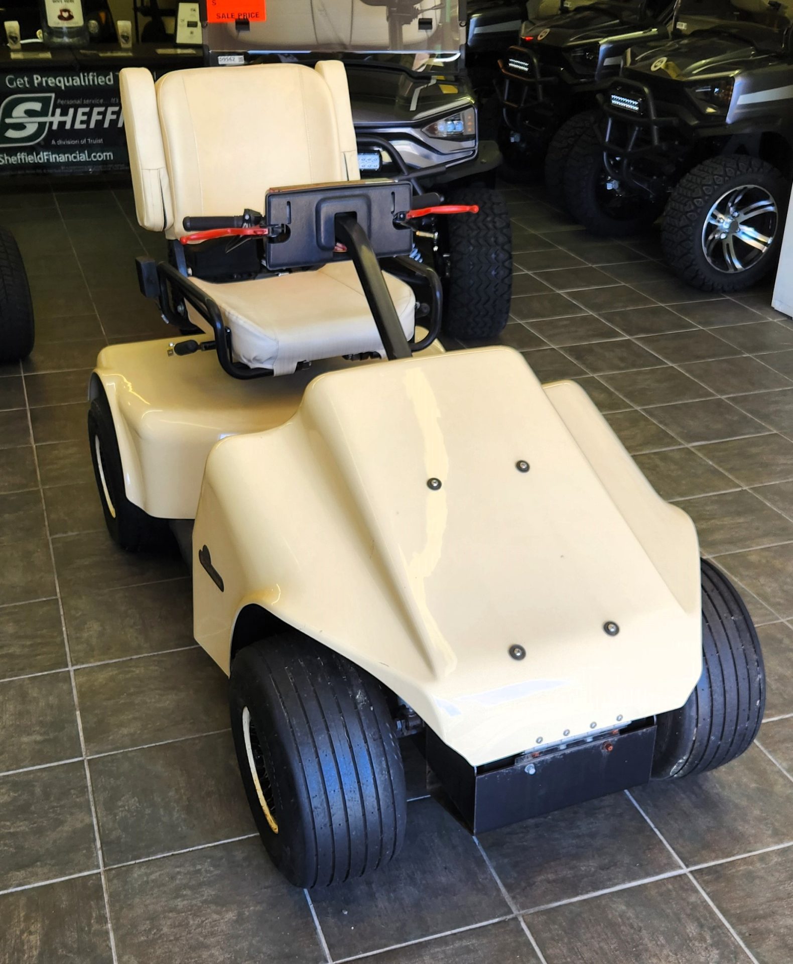 Solo Rider Single Rider ADA Compliant Cart | Virginia Golf Cars